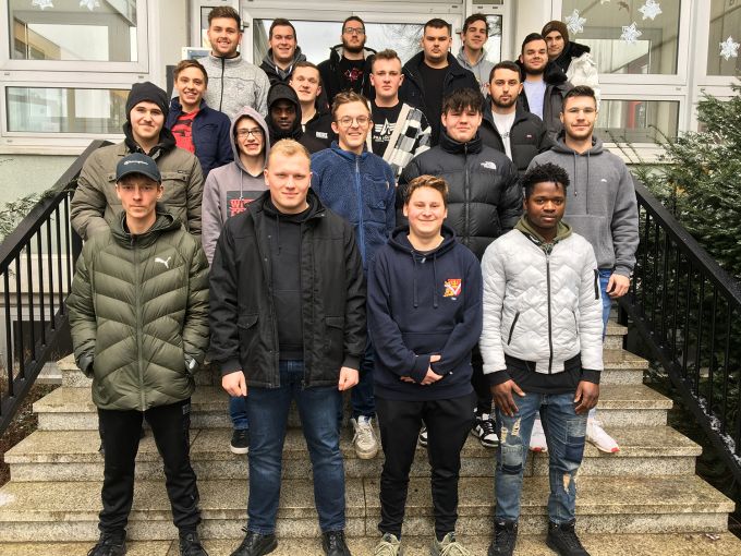 Klassenfoto Bau 12
